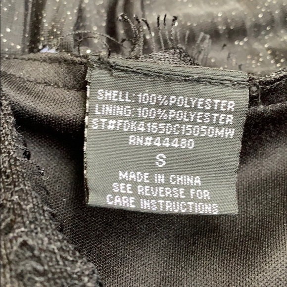 Black sparkly dress - Picture 4 of 4